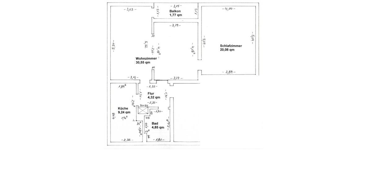 Etagenwohnung Krefeld Benrad - 2 Zimmer, 72 m&sup2;, 505&euro; | Angebot:25784062