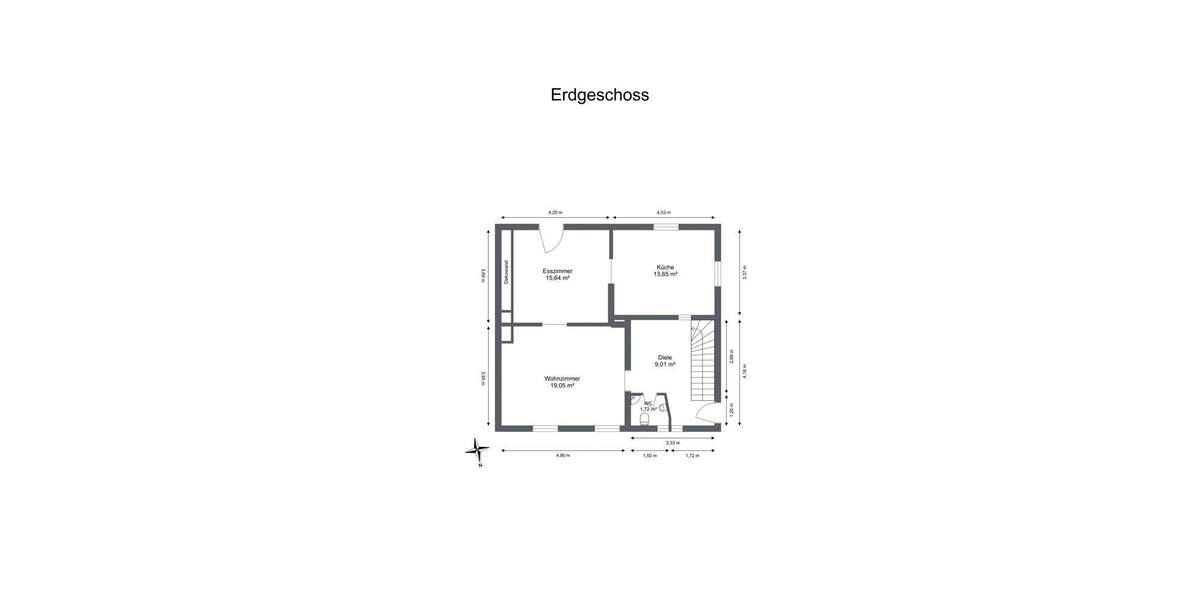 Einfamilienhaus Wuppertal Cronenberg - 8 Zimmer, 174 m&sup2;, 449.500&euro; | Angebot:25728099