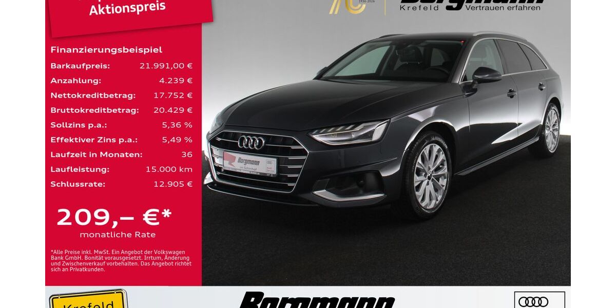 Audi A4 92.049 km 21.991 &euro; Krefeld 47803