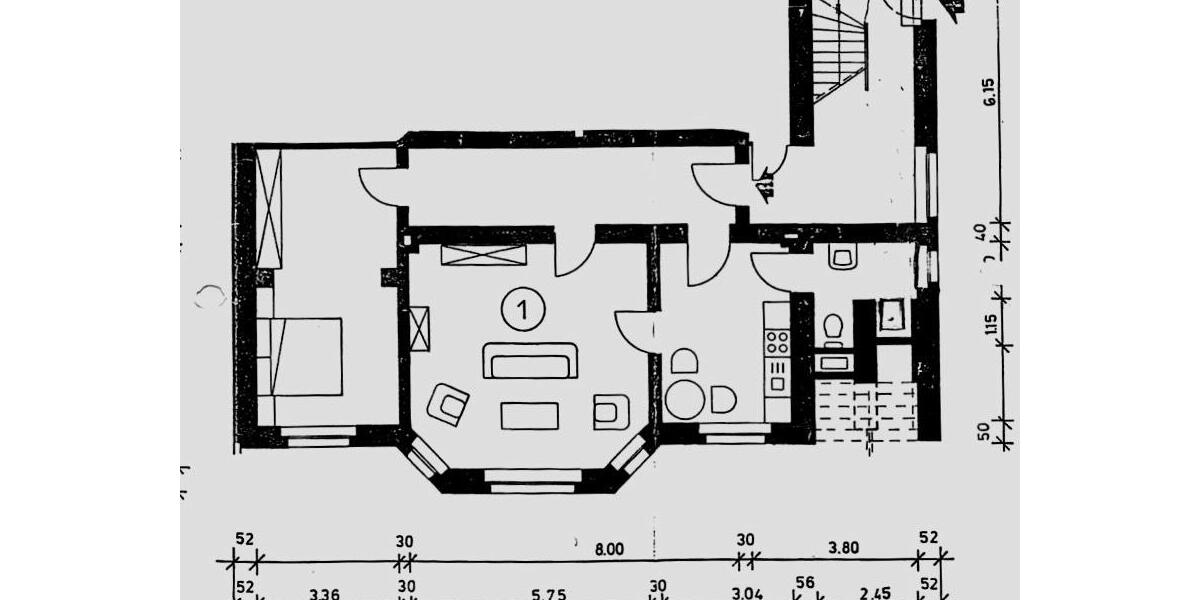 Etagenwohnung Solingen Aufderhöhe - 2 Zimmer, 79 m&sup2;, 890&euro; | Angebot:25903094