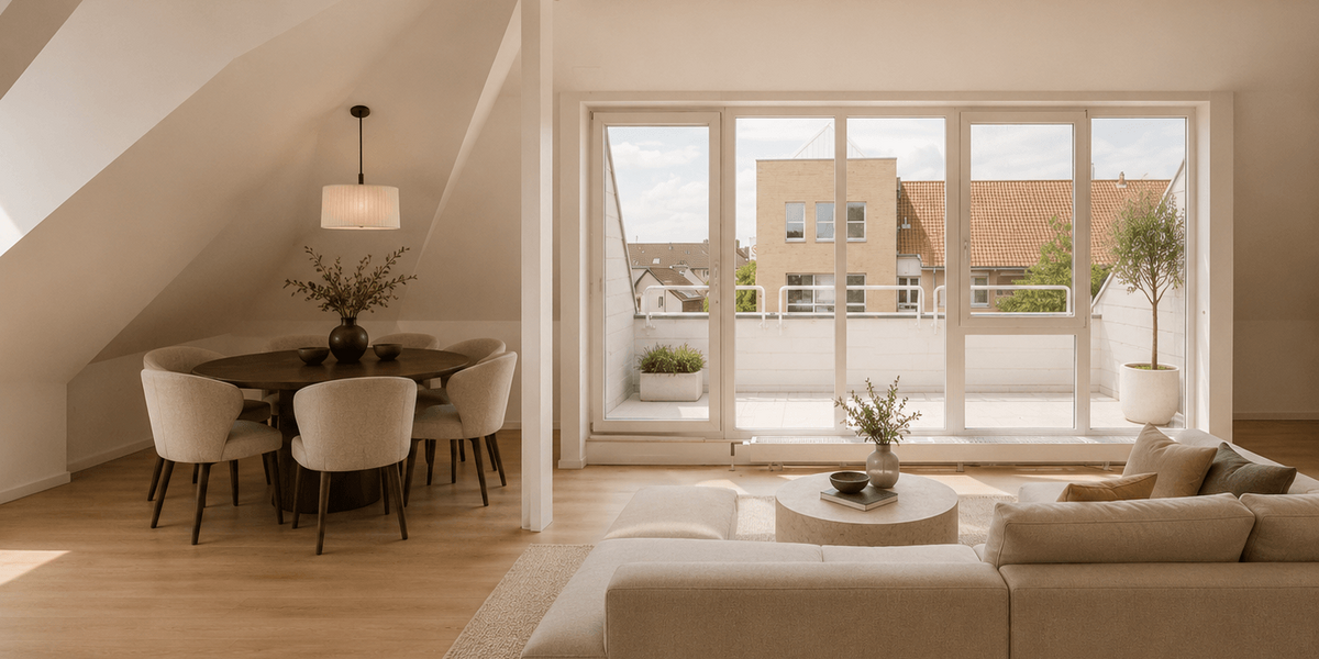 Etagenwohnung Meerbusch Necklenbroich - 3 Zimmer, 104 m&sup2;, 2.496&euro; | Angebot:27185329