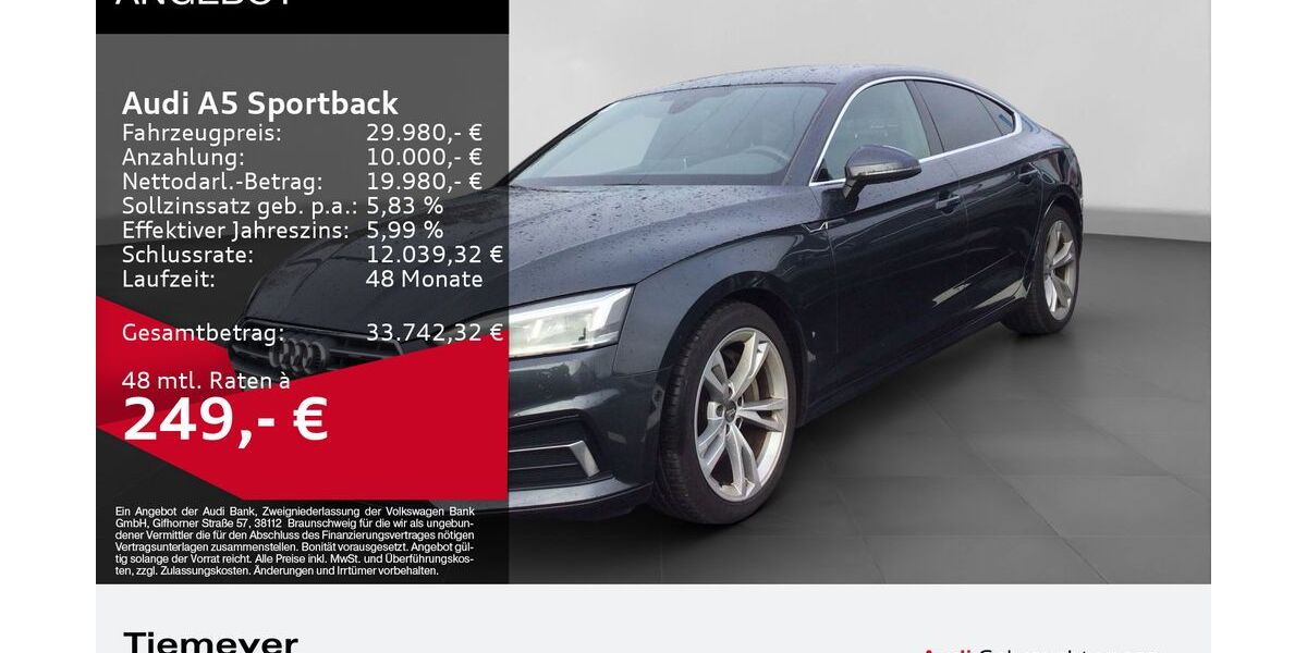 Audi A5 94.763 km 24.480 &euro; Gelsenkirchen 45894