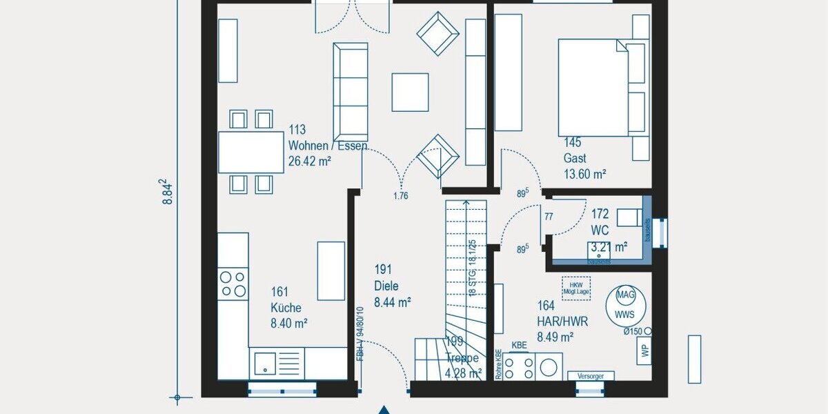 Ihr maßgeschneidertes Zuhause: Individuelle Planung mit allkauf - Einfamilienhaus Remscheid Remscheid-Süd | Angebot:27493962