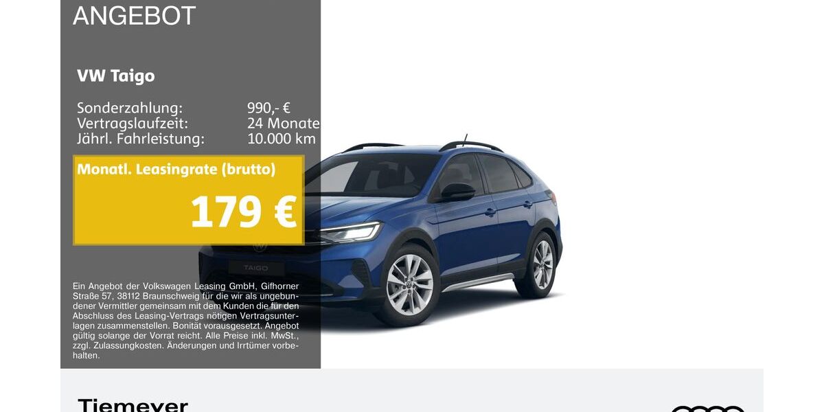VW Taigo 21.381 km 22.770 &euro; Remscheid 42897
