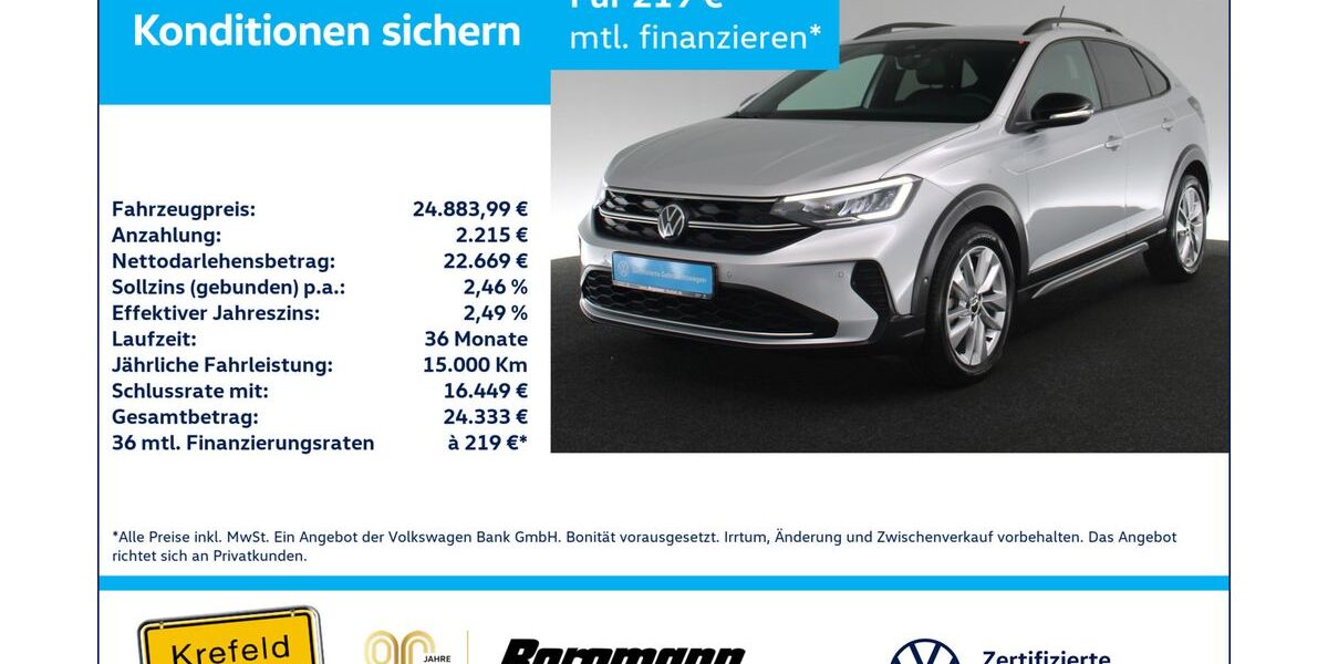 VW Taigo 25.377 km 23.995 &euro; Krefeld 47803