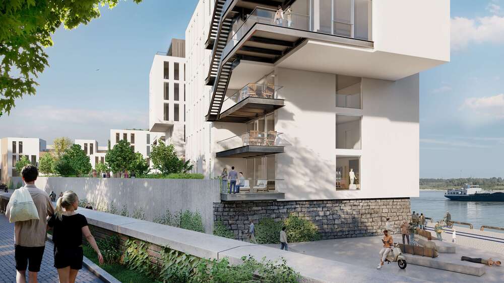 Etagenwohnung Krefeld Uerdingen - 3 Zimmer, 105 m&sup2;, 709.700&euro; | Angebot:20383924