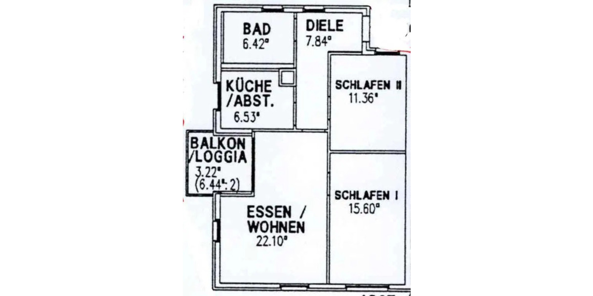 Hochparterre Gelsenkirchen - 3.5 Zimmer, 74 m&sup2;, 620&euro; | Angebot:25478948