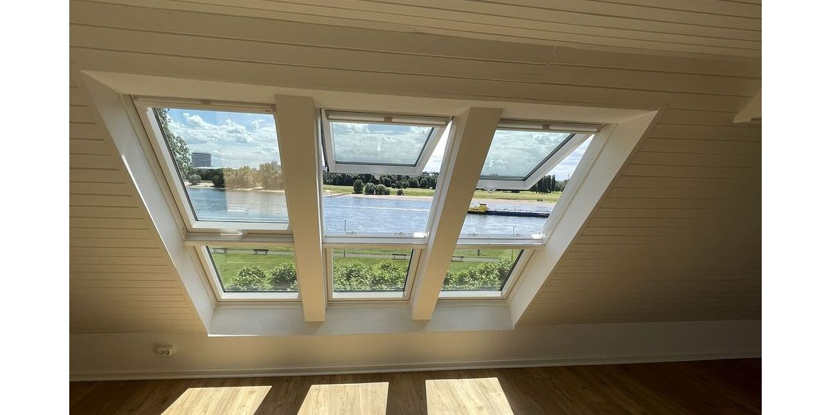 Beste Lage in Oberkassel mit Traumblick auf den Rhein - Maisonettenwohnung Düsseldorf Oberkassel | Angebot:26964483