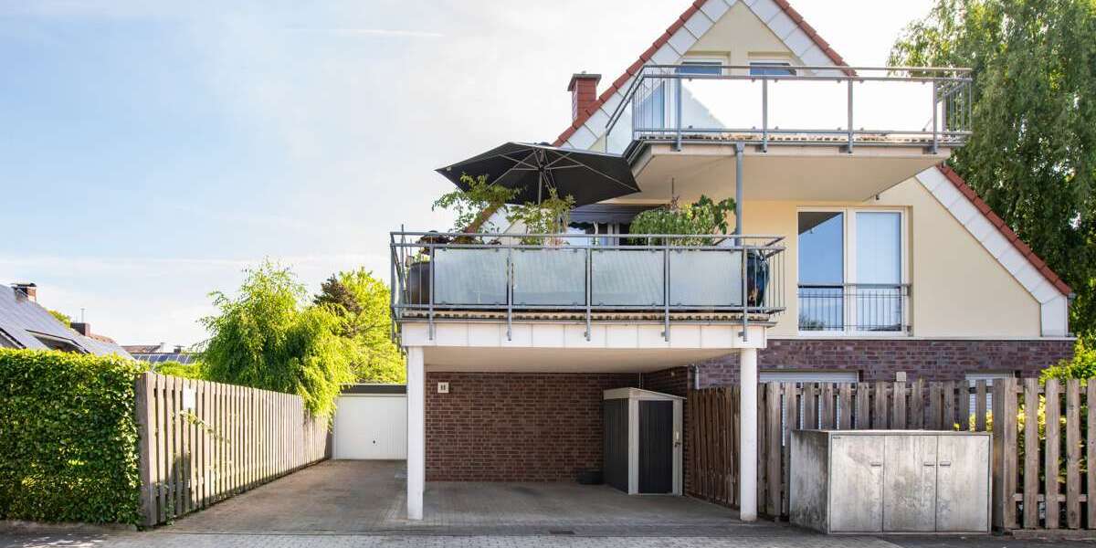 Etagenwohnung Krefeld Fischeln - 2 Zimmer, 55 m&sup2;, 166.300&euro; | Angebot:26970453