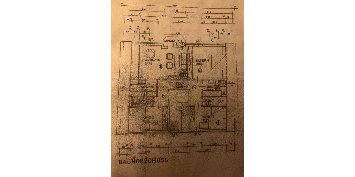 Dachgeschoßwohnung Neukirchen-Vluyn Vluyn - 4 Zimmer, 101 m&sup2;, 269.000&euro; | Angebot:27499796