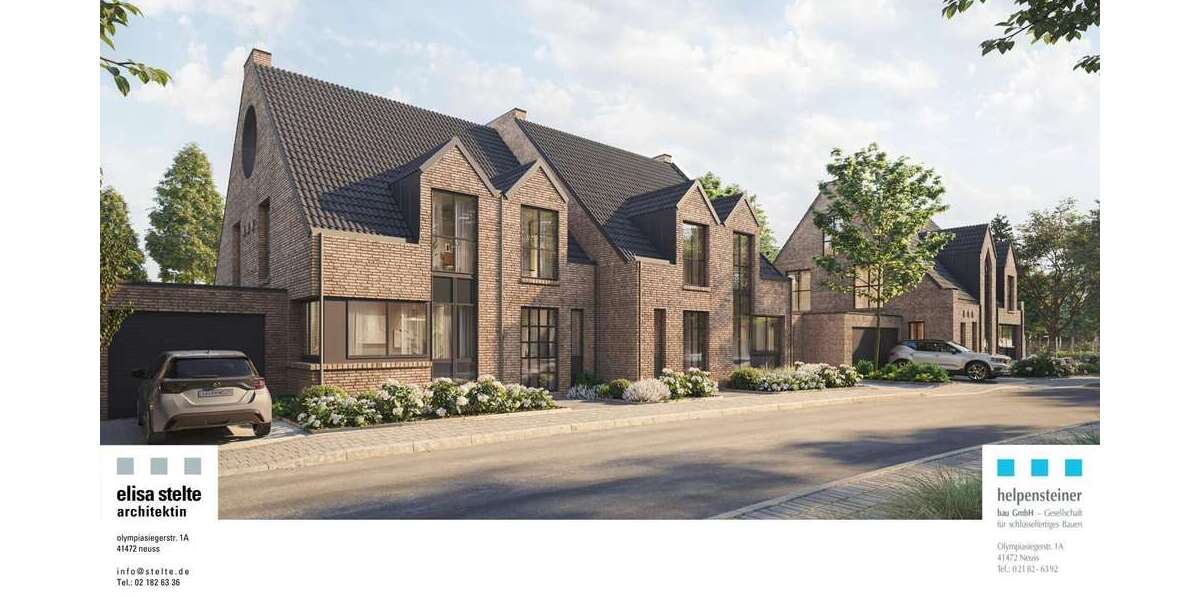 Einfamilienhaus Kaarst - 6 Zimmer, 164 m&sup2;, 1.095.000&euro; | Angebot:24581937