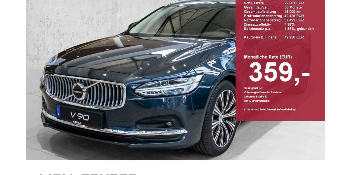 Volvo V90 5.500 km 45.950 &euro; Düsseldorf 40549