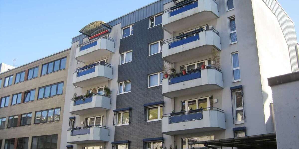 Etagenwohnung Solingen Mitte - 2 Zimmer, 55 m&sup2;, 495&euro; | Angebot:26556383