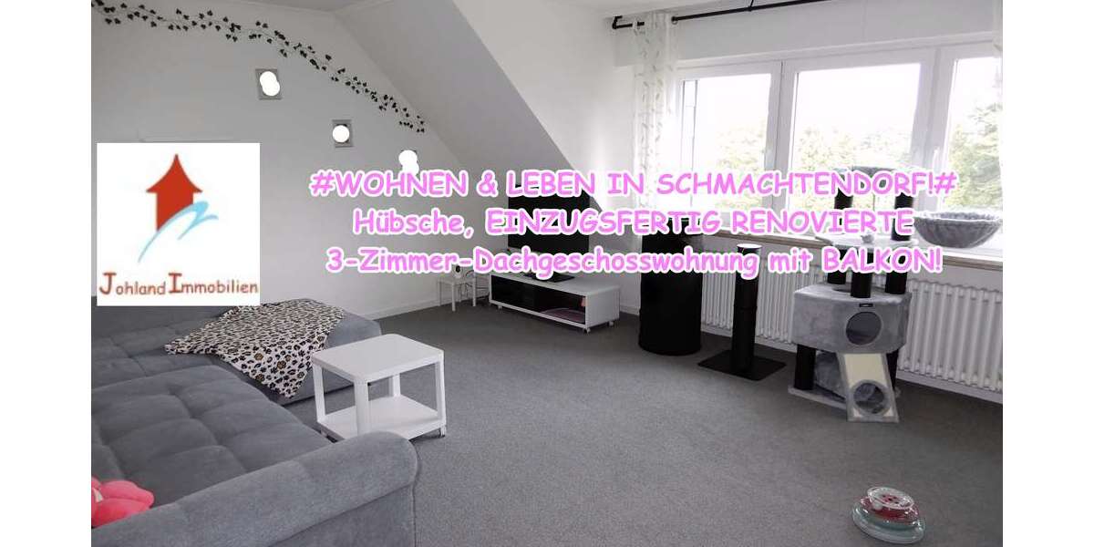 Etagenwohnung Oberhausen Schmachtendorf - 3 Zimmer, 66 m&sup2;, 500&euro; | Angebot:27519208