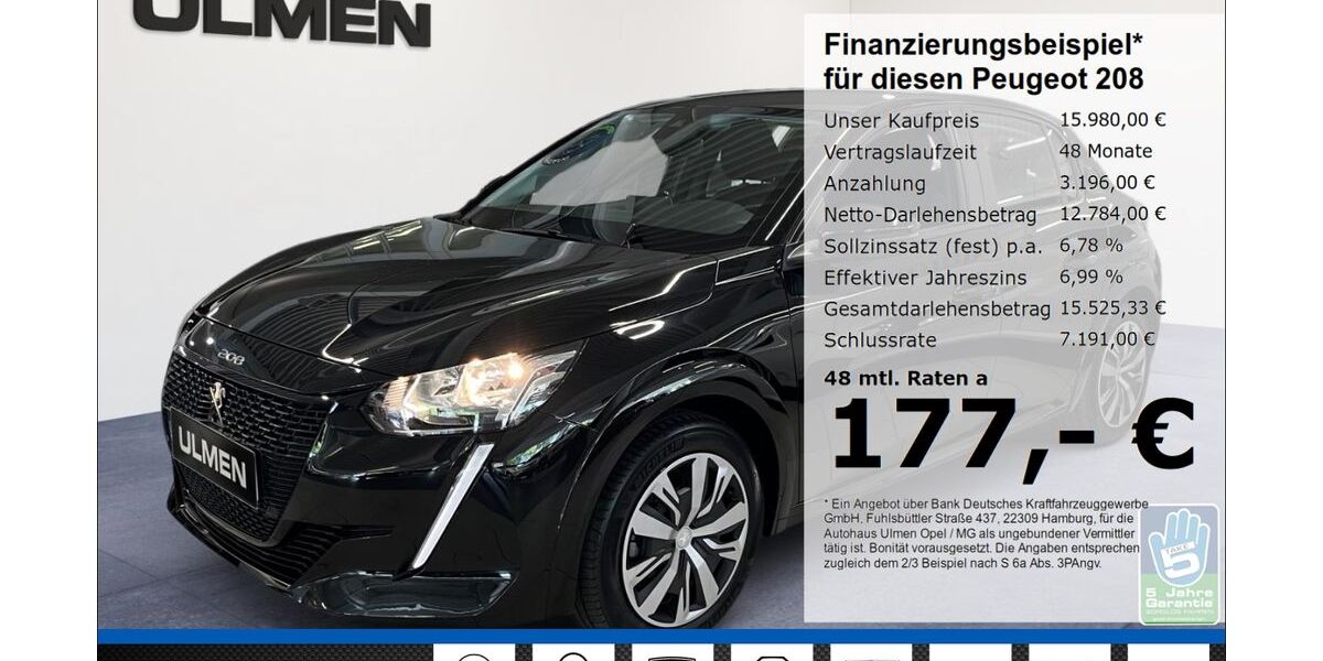 Peugeot 208 40.735 km 15.980 &euro; Düsseldorf 40231