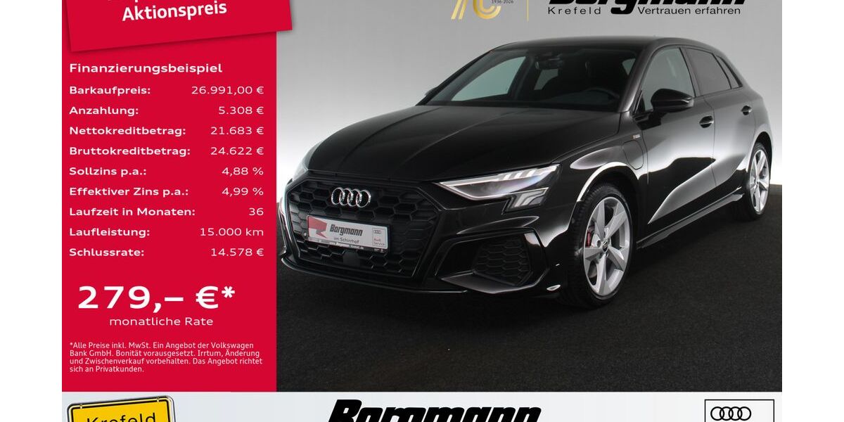 Audi A3 59.788 km 26.991 &euro; Krefeld 47803