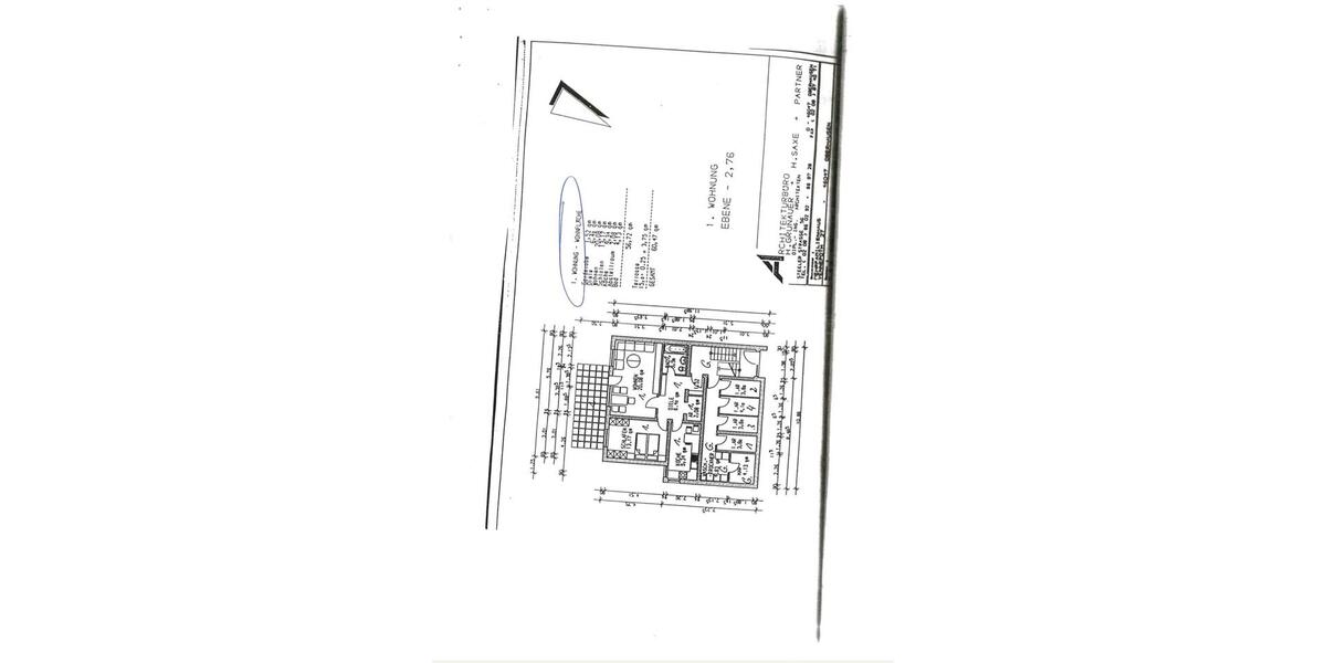 Etagenwohnung Oberhausen Alt-Oberhausen - 2 Zimmer, 58 m&sup2;, 155.000&euro; | Angebot:27487075