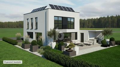 NEUBAU - FREISTEHEND, MASSIV UND MODERN - KFW 40 - Haus Essen Stadtbezirk VII | Angebot:27095331