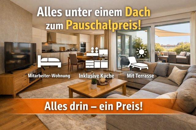 Terrassenwohnung Mönchengladbach Ost - 5 Zimmer, 85 m&sup2;, 390&euro; | Angebot:26001801