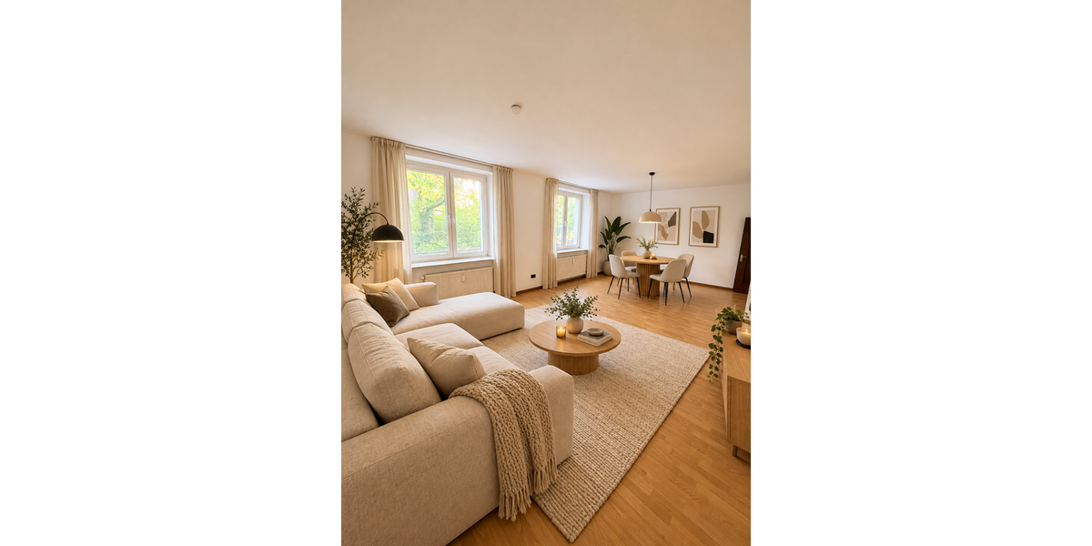 Etagenwohnung Gelsenkirchen Rotthausen - 3 Zimmer, 98 m&sup2;, 645&euro; | Angebot:27534718