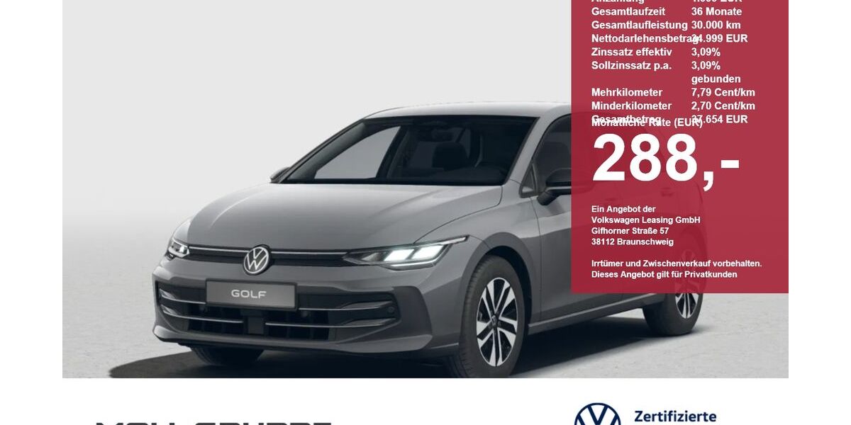VW Golf 10.000 km 29.500 &euro; Kaarst 41564