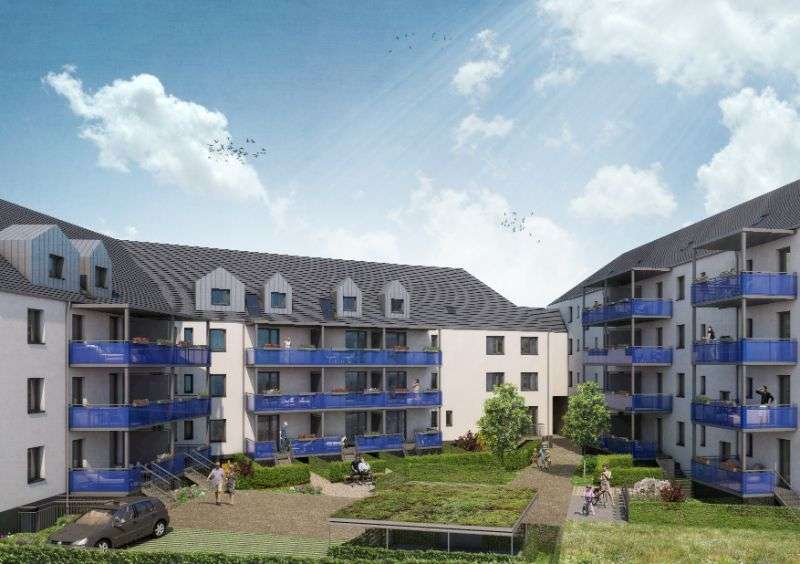 Etagenwohnung Gelsenkirchen Feldmark - 2.5 Zimmer, 57 m&sup2;, 374&euro; | Angebot:26977386