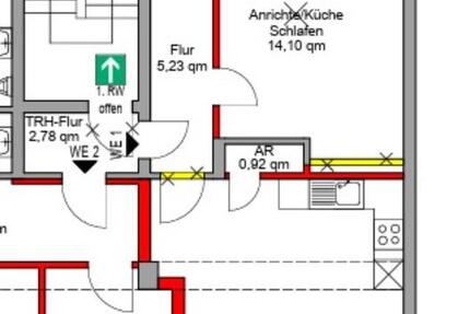 Wohnung Essen Stadtbezirk III - 2 Zimmer, 58 m&sup2;, 696&euro; | Angebot:24828007