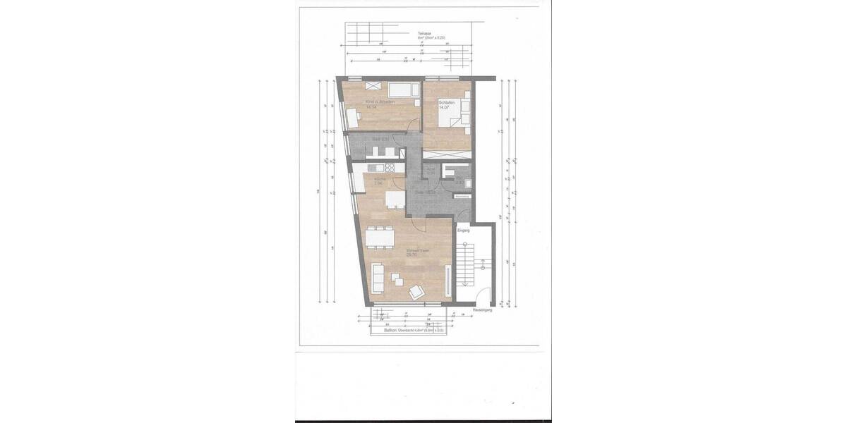 Etagenwohnung Korschenbroich Kleinenbroich - 3 Zimmer, 95 m&sup2;, 298.000&euro; | Angebot:26219868