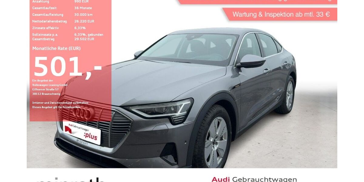 Audi e-tron 45.875 km 25.670 &euro; Moers-Hülsdonk 47441