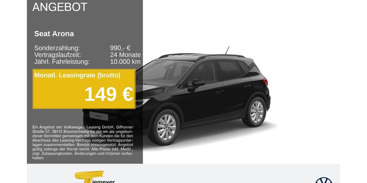 Seat Arona 20.035 km 21.920 &euro; Remscheid 42897