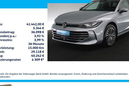 VW Passat 3.546 km 41.442 &euro; Krefeld 47803