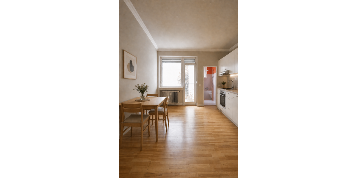 Etagenwohnung Düsseldorf Pempelfort - 3 Zimmer, 13 m&sup2;, 495&euro; | Angebot:26544569