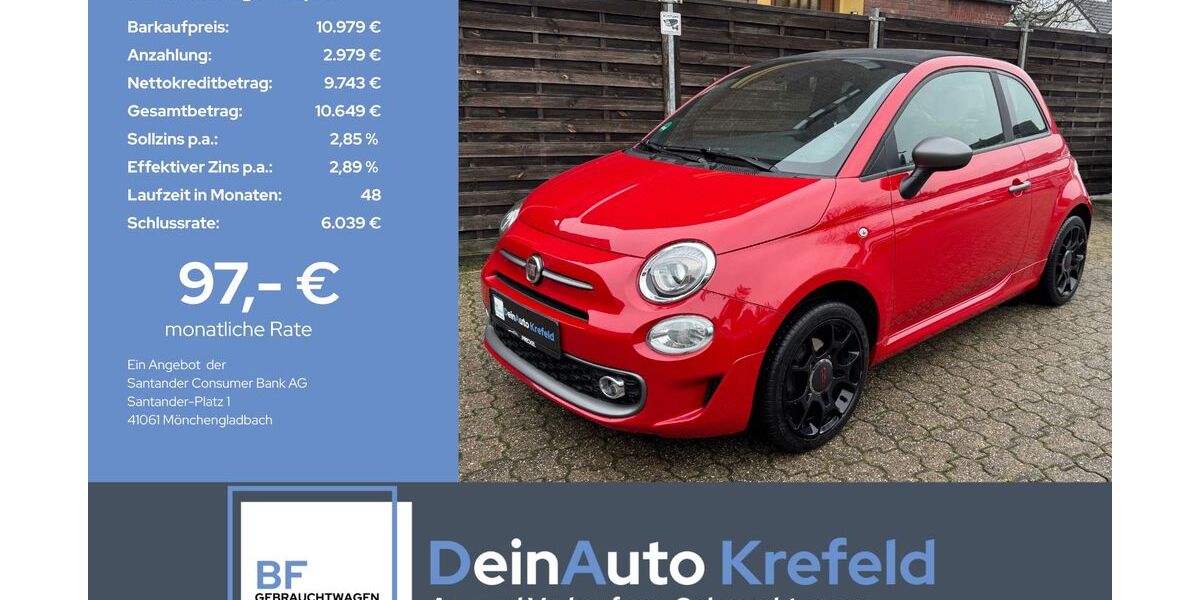 Fiat 500C 42.480 km 10.579 &euro; Krefeld 47839