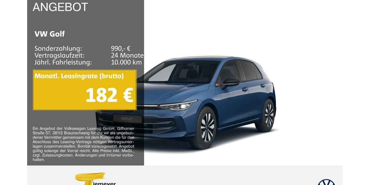 VW Golf 8.017 km 27.390 &euro; Remscheid 42897