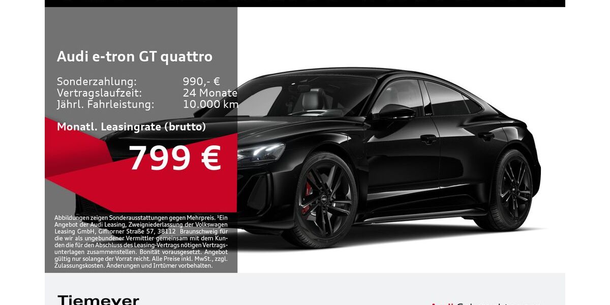 Audi e-tron GT 4.703 km 99.820 &euro; Gelsenkirchen 45894