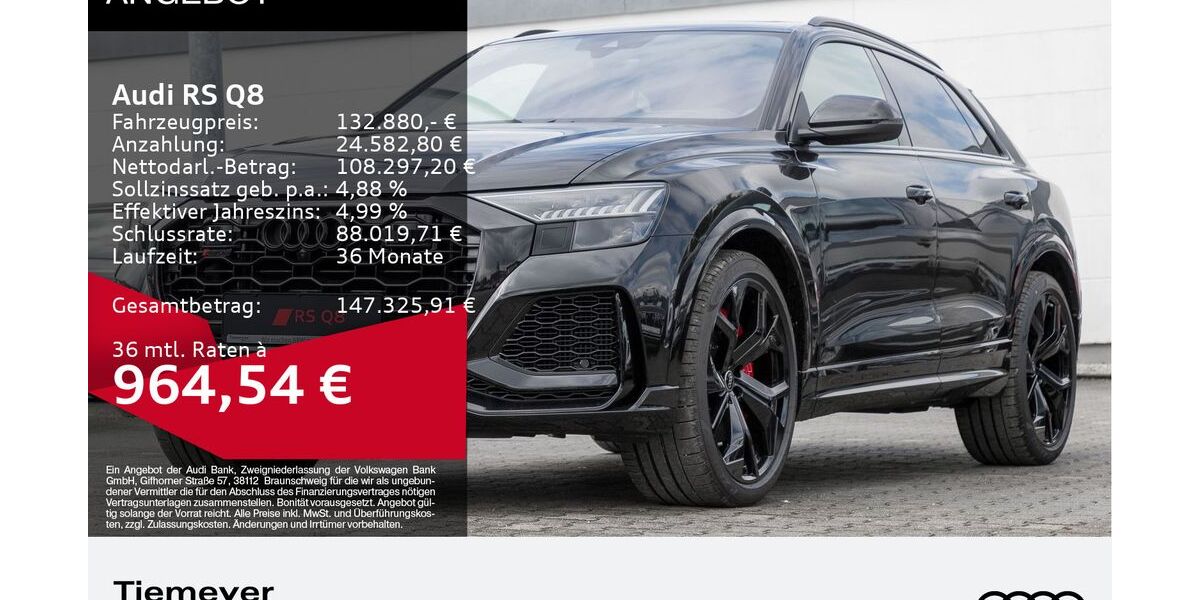 Audi RSQ8 3.755 km 131.880 &euro; Oberhausen 46047