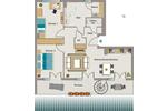 Dachgeschoßwohnung Essen Stadtkern - 3.5 Zimmer, 104 m&sup2;, 1.304&euro; | Angebot:26449928