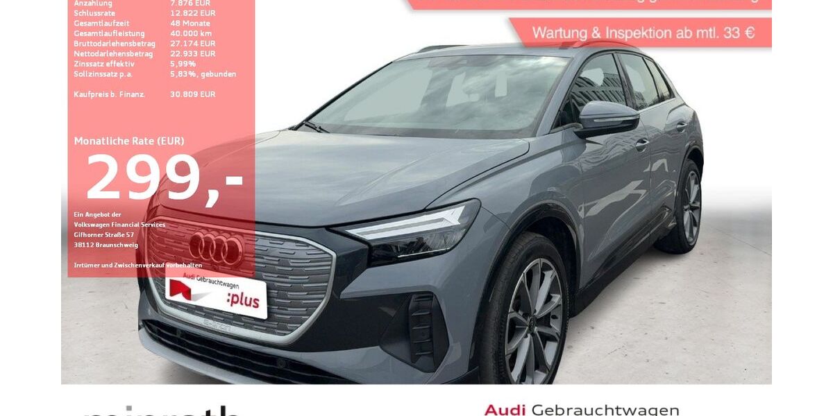 Audi Q4 e-tron 98.898 km 30.809 &euro; Moers-Hülsdonk 47441
