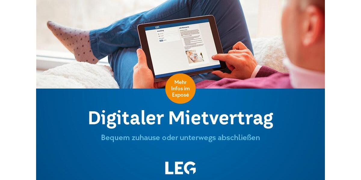 Erdgeschoßwohnung Moers - 3.5 Zimmer, 66 m&sup2;, 619&euro; | Angebot:26168131