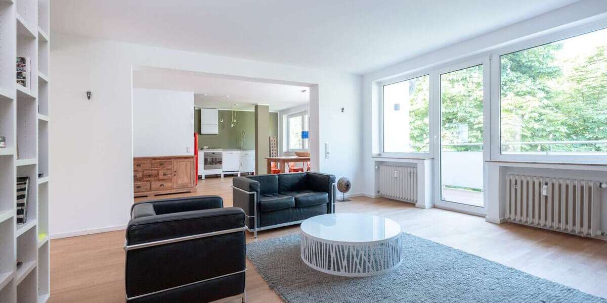 Etagenwohnung Düsseldorf Heerdt - 3 Zimmer, 105 m&sup2;, 640.000&euro; | Angebot:23218615