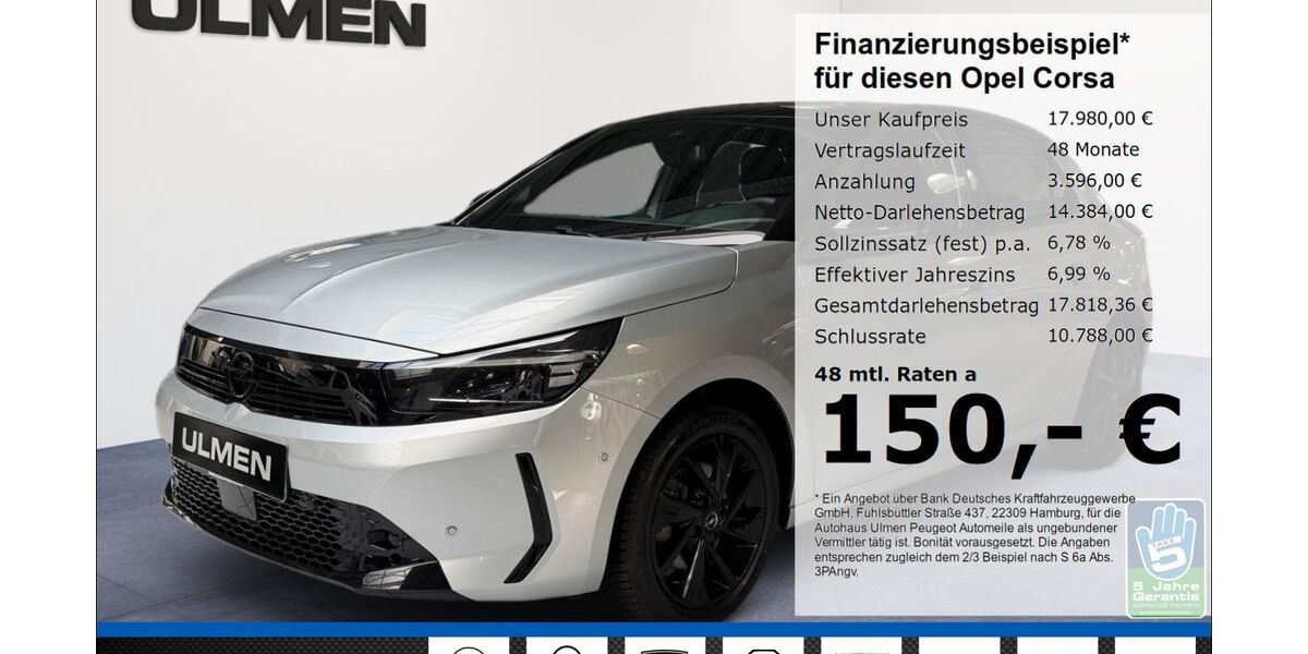 Opel Corsa 26.715 km 17.980 &euro; Düsseldorf 40233