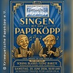 Singen mit den Pappköpp | Schäng Blasius Flönz Rakete und die Pappköpp