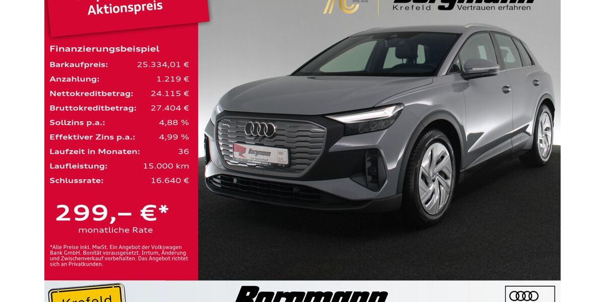 Audi Q4 e-tron 47.444 km 24.555 &euro; Krefeld 47803