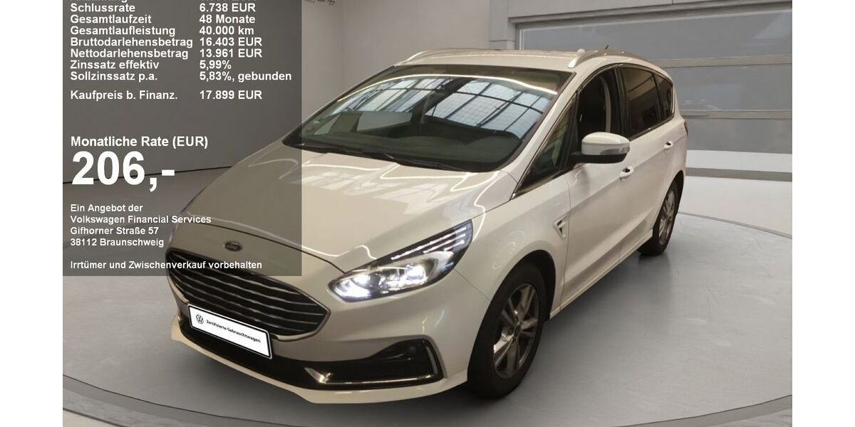 Ford S-Max 102.276 km 17.899 &euro; Krefeld 47805