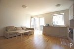 Teilmöblierte 2 Zimmer-Wohnung mit großer Sonnenterrasse, EBK und Tiefgarage in Meerbusch-Büderich - Etagenwohnung Meerbusch Necklenbroich | Angebot:27147242