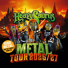 Heavysaurus - Metal Tour 2027 29.01.2027 Live Club Barmen Wuppertal