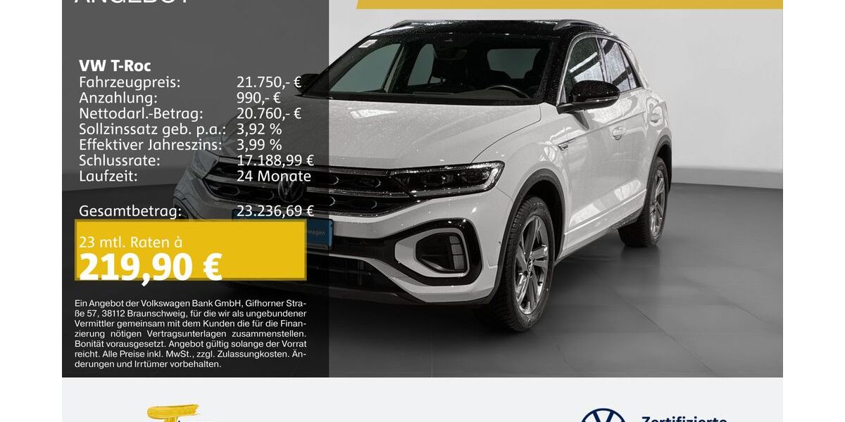 VW T-Roc 44.496 km 21.330 &euro; Remscheid 42897