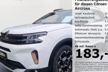 Citroen C5 Aircross 21.190 km 21.980 &euro; Düsseldorf 40233