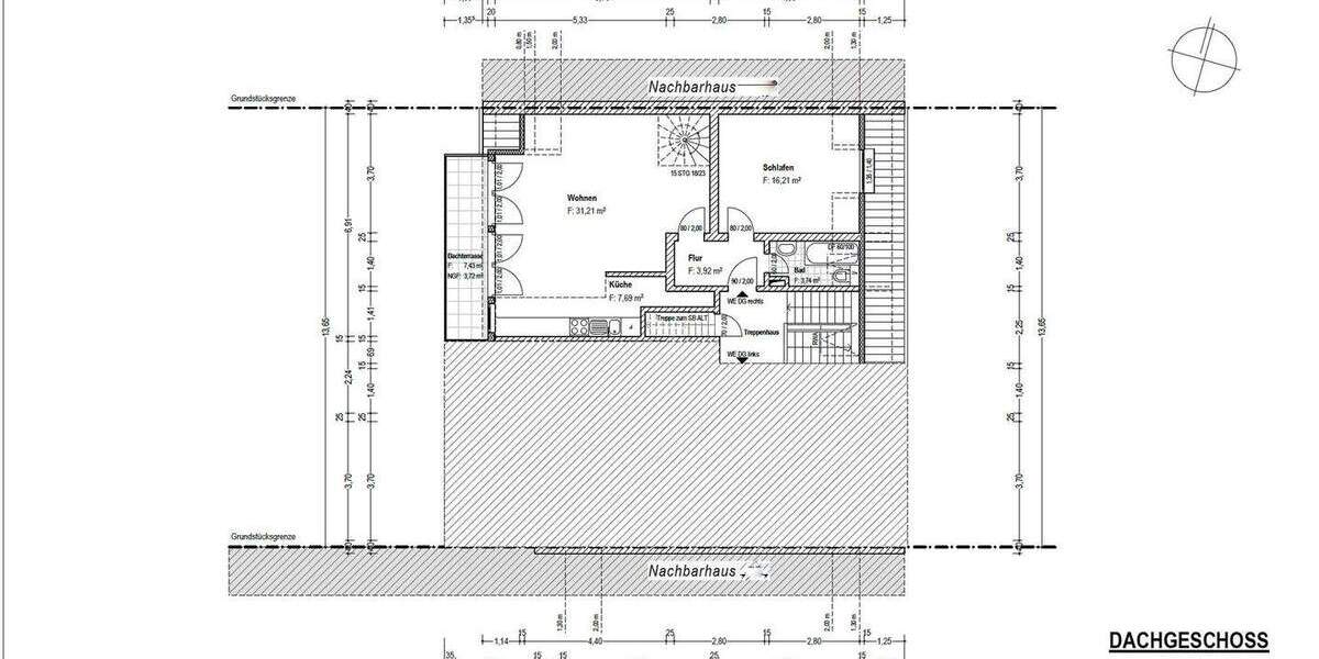 Etagenwohnung Düsseldorf Düsseltal - 6 Zimmer, 166 m&sup2;, 1.088.000&euro; | Angebot:25732734