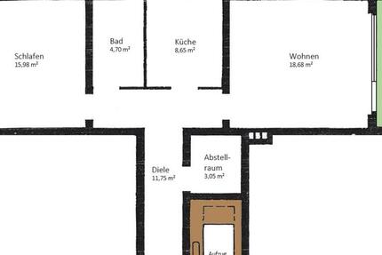 Wohnung Essen Stadtbezirk V - 2 Zimmer, 64 m&sup2;, 89.000&euro; | Angebot:27513369